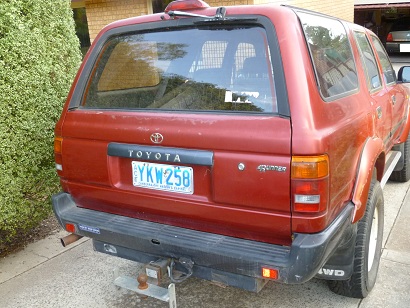 4Runner before restoration
