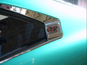 GT badge on restored bodywork